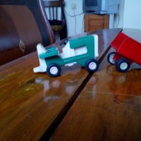 Стара играчка трактор #3, снимка 3 - Антикварни и старинни предмети - 27609272