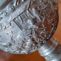 Антична чаша от цинк, снимка 4 - Антикварни и старинни предмети - 38298974