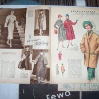 Десет стари немски модни списания "Berlins Modenblatt"от 1957г., снимка 11 - Списания и комикси - 32501850
