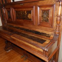 Много старо и запазено пиано C.H.BORNKESSEL , снимка 3 - Пиана - 26707892