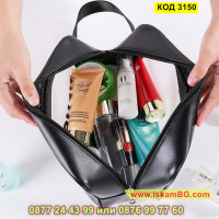 Чанта органайзер за козметика при пътуване с дръжки Washbag - КОД 3150, снимка 14 - Други - 44841722