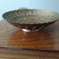 Стара бронзова купа/бонбониера., снимка 2 - Антикварни и старинни предмети - 27349180