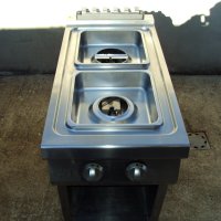 Професионален, италиански, газов котлон на база ,две горелки, снимка 10 - Обзавеждане на кухня - 43451624