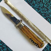 Сгъваем Ловджийски нож  VIRGINIA INOX  MADE ITALY , снимка 3 - Ножове - 40784546