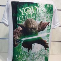 Нова детска тениска с трансферен печат Йода, Междузвездни войни (Star Wars), снимка 1 - Детски тениски и потници - 28443034