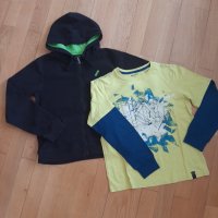Страхотен суитшърт Propeller,блуза DKNY,пуловери CK и Оkaidi и дънки LCW за 12 г. момче, снимка 2 - Детски Блузи и туники - 38083552