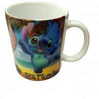 Чаша за чай Lilo & Stitch, Стич и Лило, Керамична, Многоцветна, снимка 2 - Други - 37596991