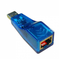 Мрежова карта  USB 2.0 , снимка 1 - Мрежови адаптери - 36538681