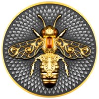 монета с пчела колекционерска , снимка 4 - Нумизматика и бонистика - 43528740