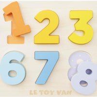 Le Toy Van Пъзел за броене за малки деца, снимка 1 - Образователни игри - 43114912