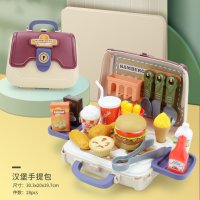 Детски куфар с принадлежности - приготвяне на бургери или козметична, снимка 2 - Други - 42994657
