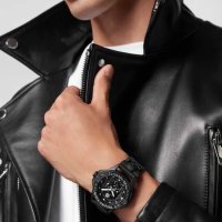 ПРОМО: Мъжки часовник Philipp Plein THE $KULL CARBON FIBER 44mm, снимка 3 - Мъжки - 40362046