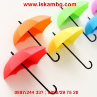 лепящи закачалки - цветни чадърчета - код 1956, снимка 15 - Други стоки за дома - 26902920