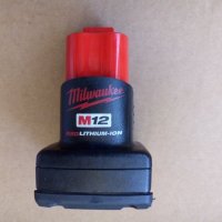 Мilwaukee 12v М12 3.0ah батерия оригинална, снимка 4 - Други инструменти - 43675032