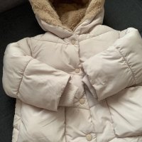 Бебешки зимно палтенце Zara, снимка 2 - Бебешки якета и елеци - 43770403