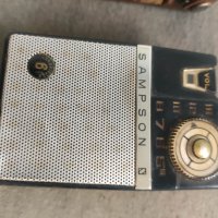 Продавам Sampson 6-Transistor Radio, Model S-640 -Made in Japan 1962, снимка 5 - Ресийвъри, усилватели, смесителни пултове - 43912988