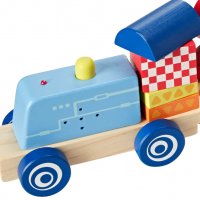 НОВИ! Дървен дидактически влак със звук и светлина , снимка 3 - Образователни игри - 29048643