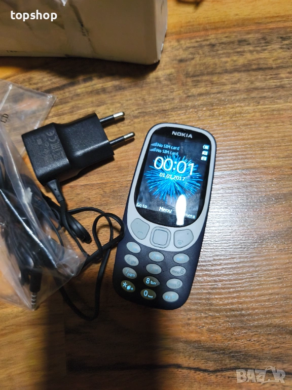 Чисто нова Nokia 3310 (Dual SIM) – Легендарният модел, Издръжлива батерия, снимка 1