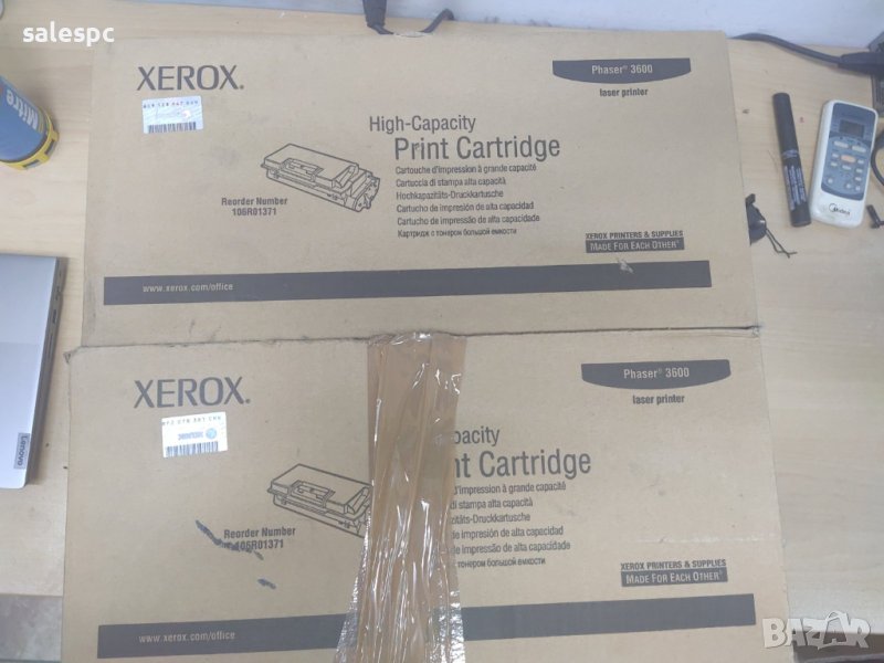 Нови тонер касети на Xerox 3600, снимка 1