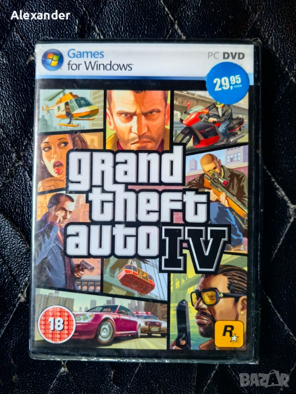 GTA 4 за WINDOWS Нова Неразпечатана!, снимка 1
