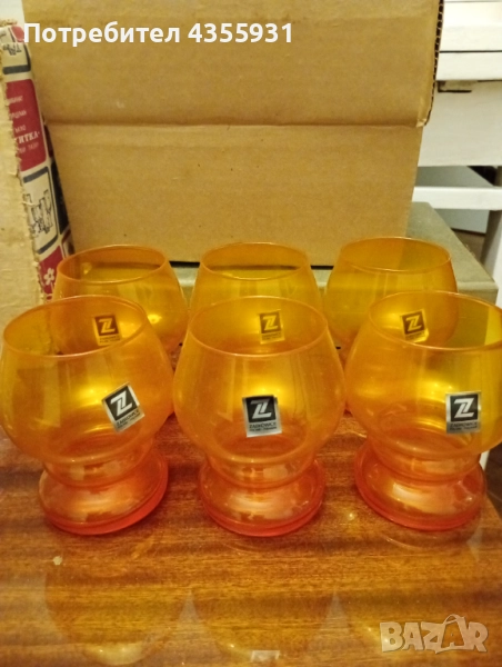 стари чаши сервиз неупотребяван комплект старини чаши антикварен сервиз , снимка 1