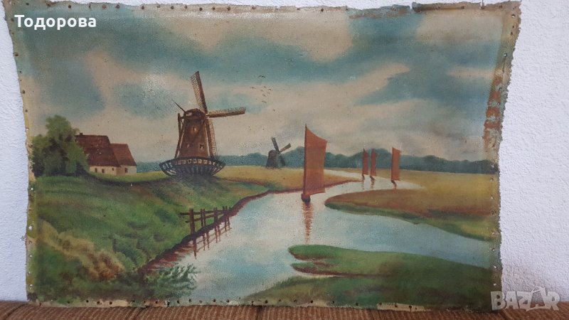 Стара картина от началото на миналия век., снимка 1