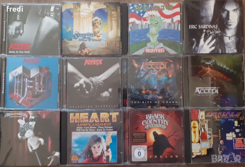Оригинални Cd-ta (rock & Metal), снимка 1