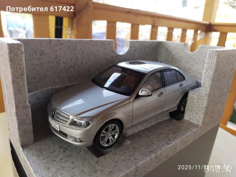 1:18 Autoart - Mercedes C-Class W204 Avantgarde, снимка 1
