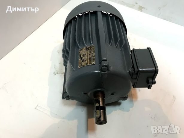 Трифазен български ел.двигател елпром Троян, снимка 1