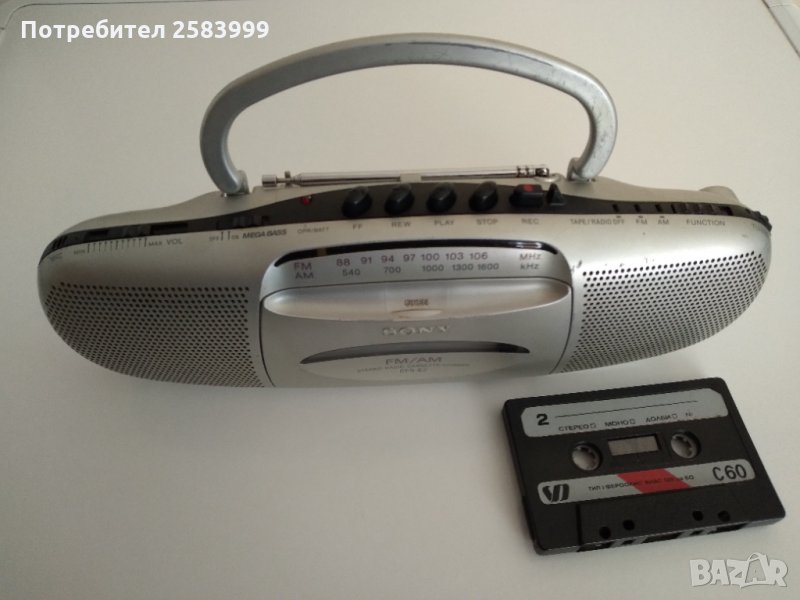 Мини радиокасетофон SONY, снимка 1