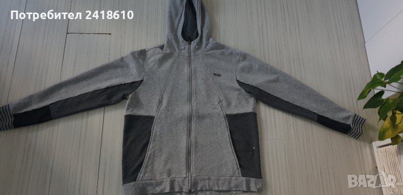 Hugo Boss Saggy Hoodie Full Zip Regular Fit Mens Size XL ОРИГИНАЛ! Суичер с цял Цип!, снимка 1