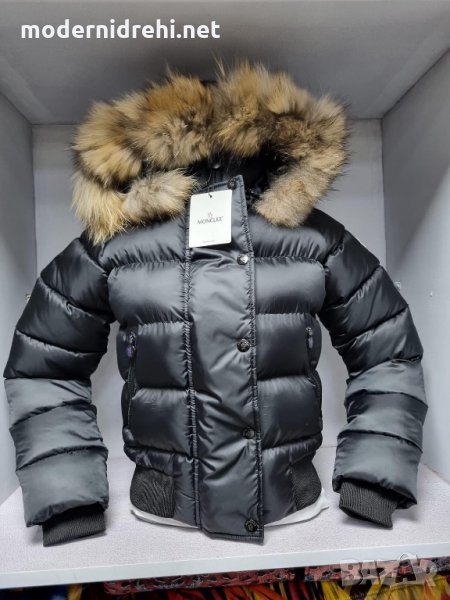 Дамско яке с естествена лисица Moncler код 13, снимка 1