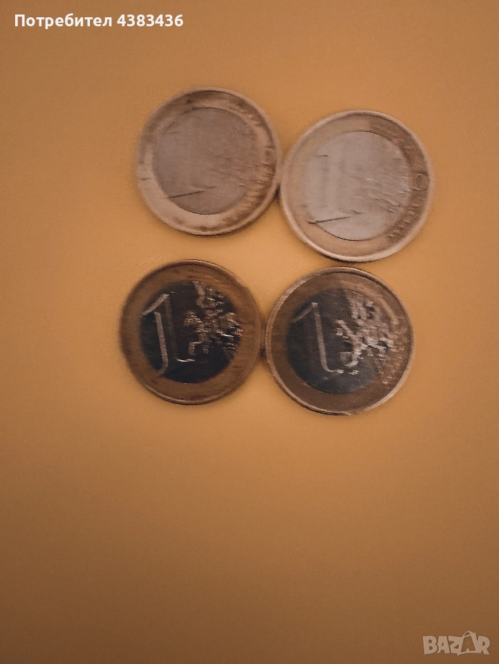 монети от 1 евро, снимка 1