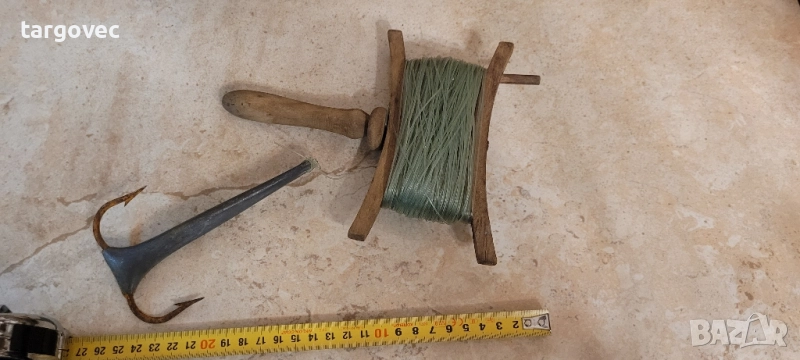 старинна скандинавска въдица, снимка 1