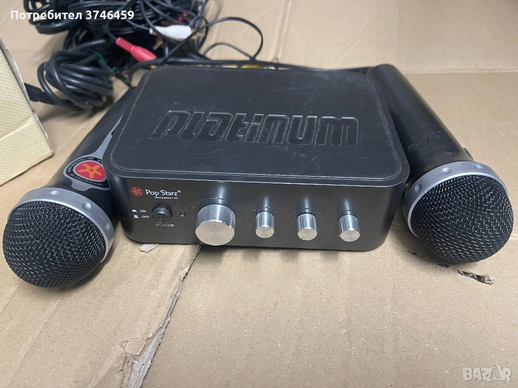 Караоке система с 2 микрофона, снимка 1