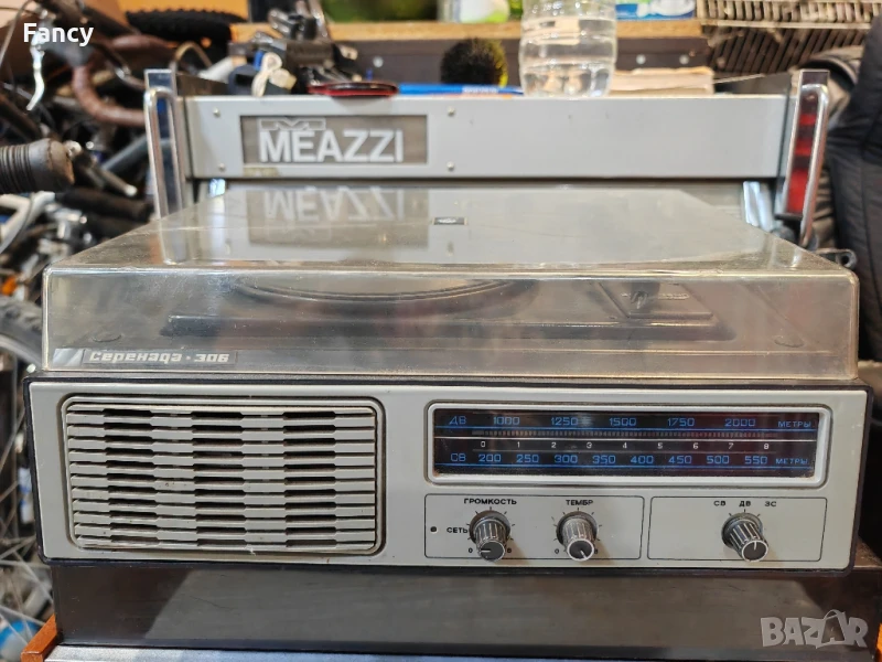 Рядък руски радио грамофон Серенада 306 , снимка 1