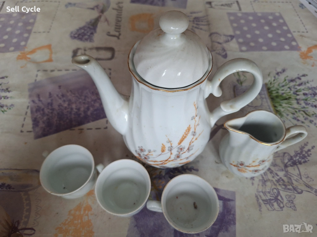 ✅БЪЛГАРСКИ ПОРЦЕЛАНОВ СЕРВИЗ ЗА КАФЕ❗, снимка 1