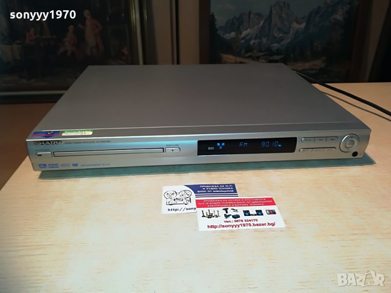 sharp ht-cn410dvh dvd receiver, снимка 1