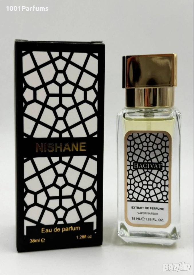 Унисекс мини парфюм Nishane Hacivat EDP 38ml, снимка 1