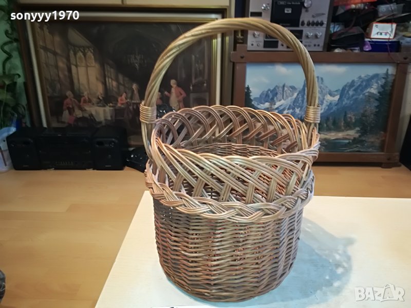 ПЛЕТЕНА КОШНИЦА ОТ ГЕРМАНИЯ 1504231919, снимка 1