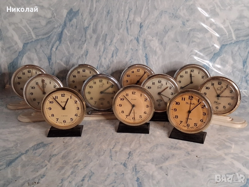 Настолен Часовник Будилник Слава Дружба, снимка 1