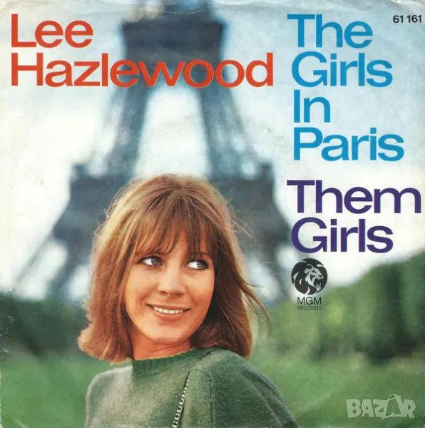 Грамофонни плочи Lee Hazlewood – The Girls In Paris 7" сингъл, снимка 1