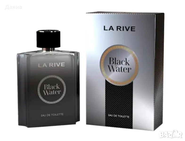 Мъжка тоалетна вода Black Water, 100 ml, снимка 1
