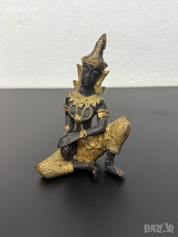 Тайландска бронзова статуетка / фигура на Тепаном. №7751, снимка 1