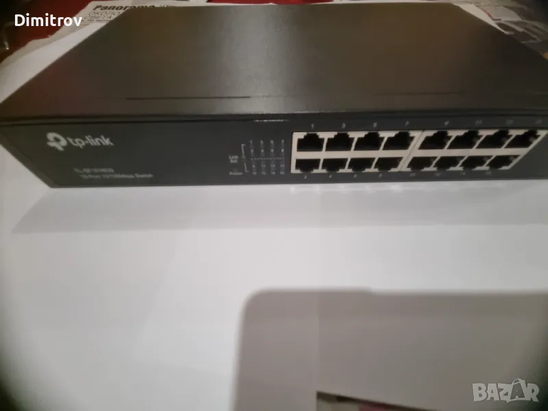 Сиуч / Switch / Комутатор - TP Link TL-SF1016D, снимка 1