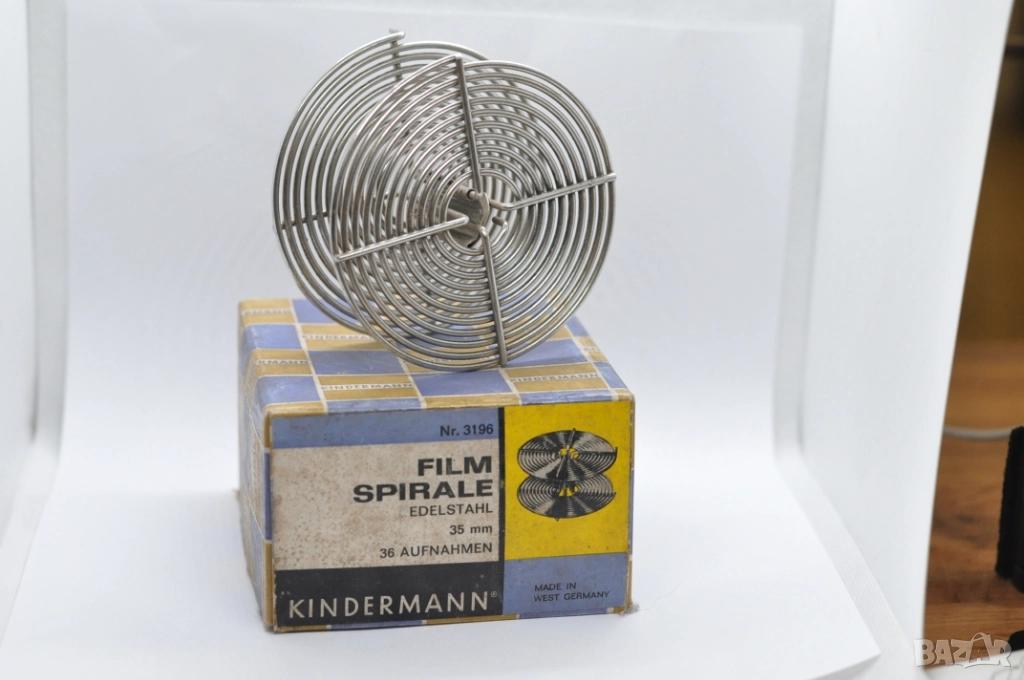 Спирала за проявяване на 35 мм филми, снимка 1