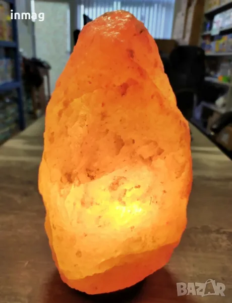 Настолна лампа от хималайска сол, голяма, 5кг - 00150, снимка 1