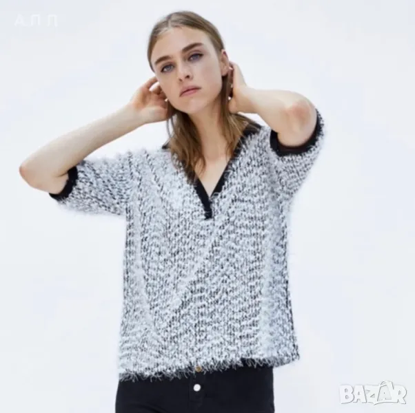 Пухкава блуза Zara , снимка 1
