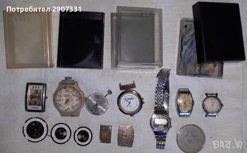 часовници и кутии 1970-80г за ремонт, снимка 1