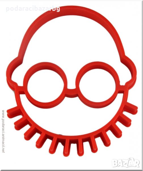 КЛОУНЪТ-СИЛИКОНОВА ФОРМА ЗА ПЪРЖЕНИ ЯЙЦА, снимка 1